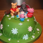 Peppa pig and friends cake