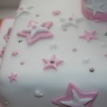 Pink Starburst Cake