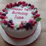 Flowery fun cake