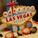 Las Vegas wedding cake