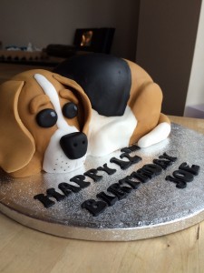 Beagle cake