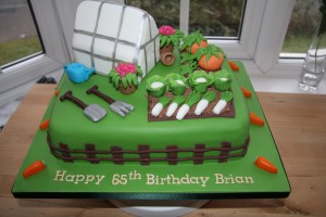 Cake for the keen gardener