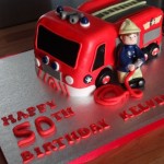 Firemen cake
