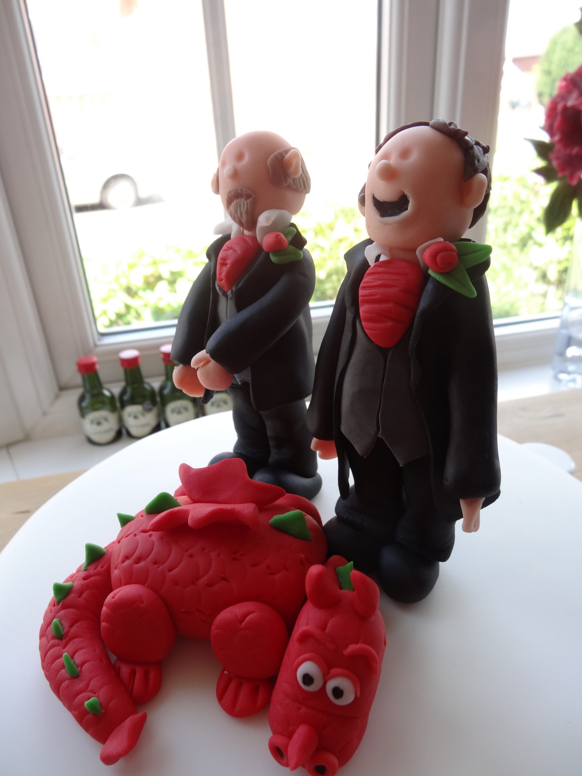 Welsh civil partnership cake