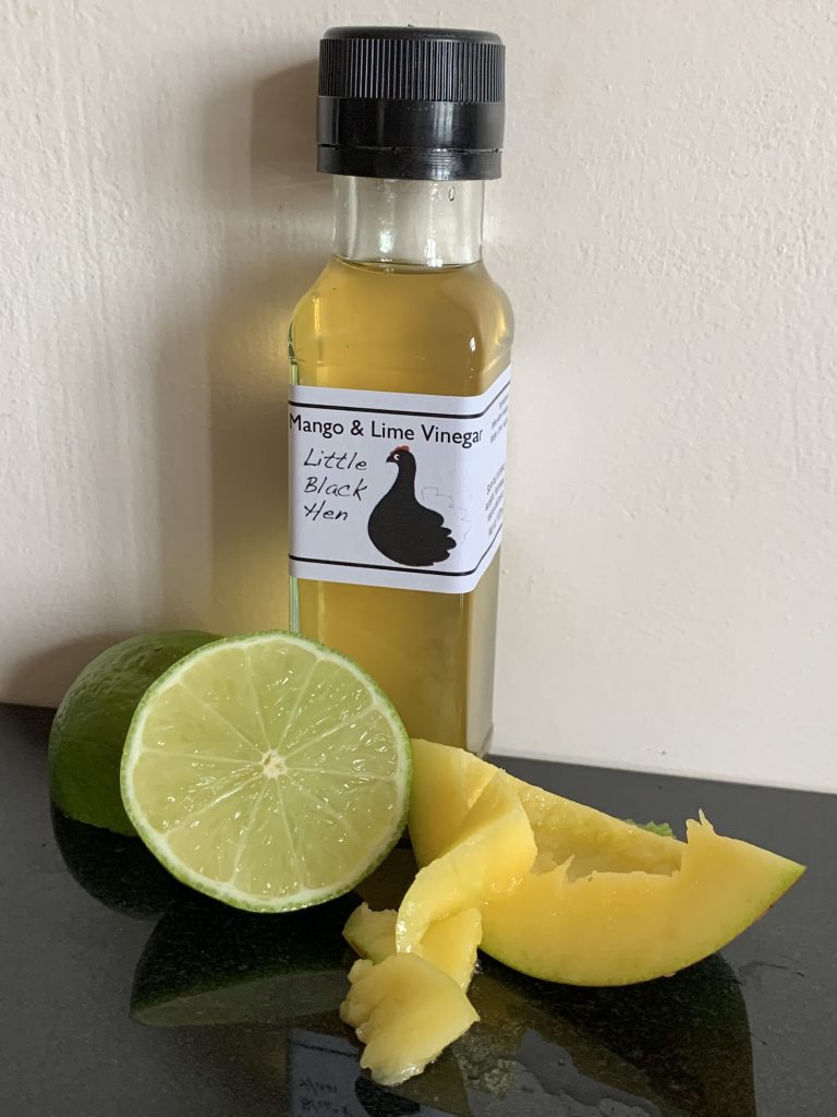 Mango and Lime Vinegar