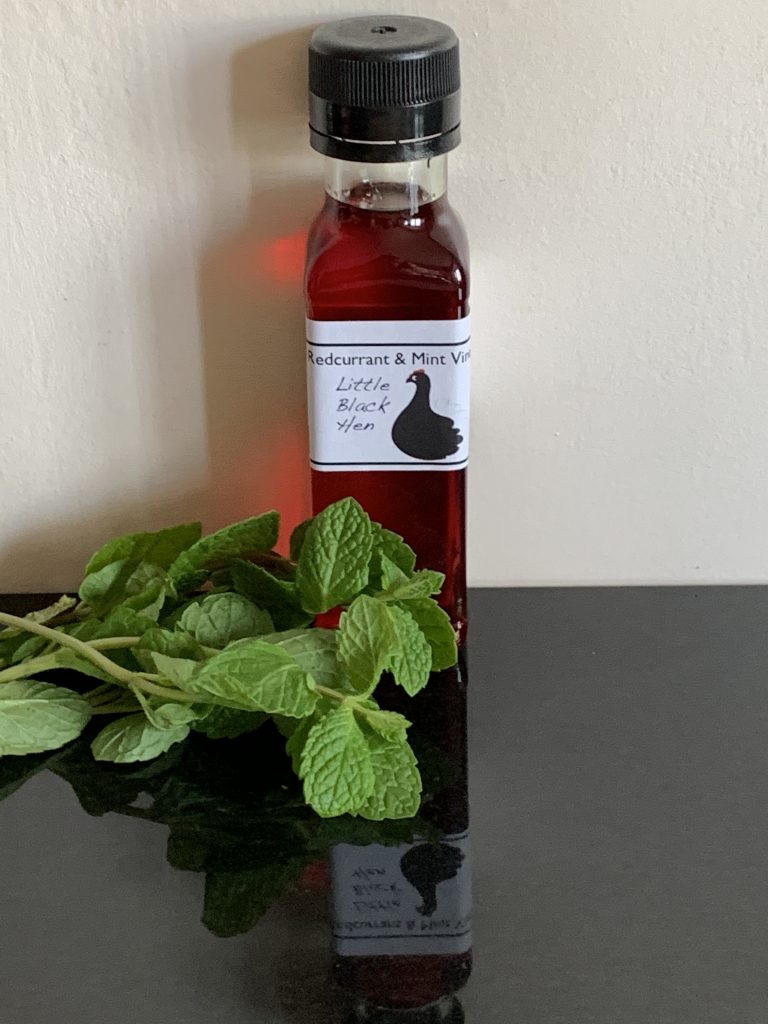 Redcurrant and Mint Vinegar