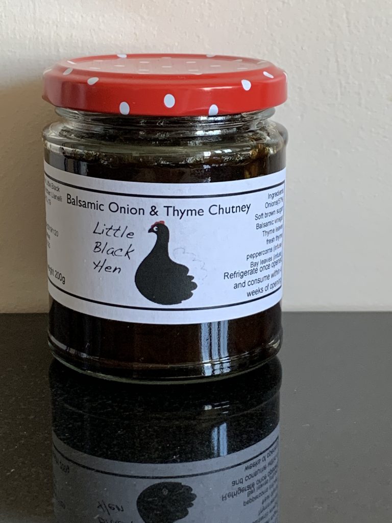 Balsamic Onion and Thyme Chutney