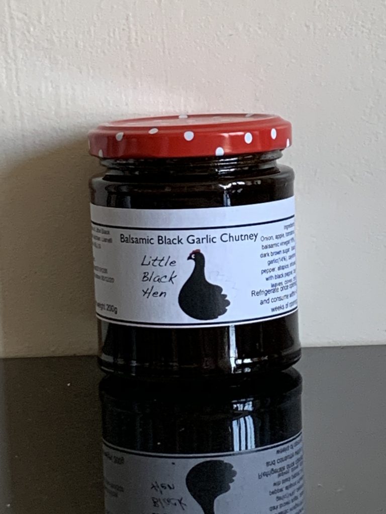 Balsamic Black Garlic Chutney