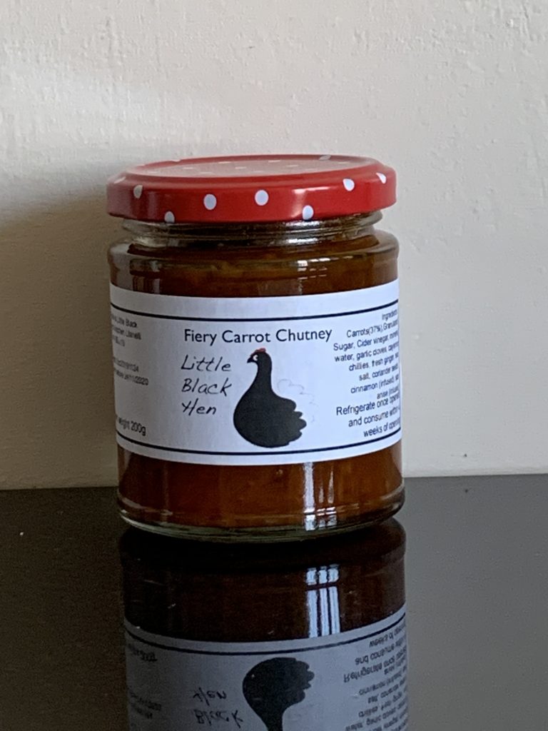 Fiery Carrot Chutney