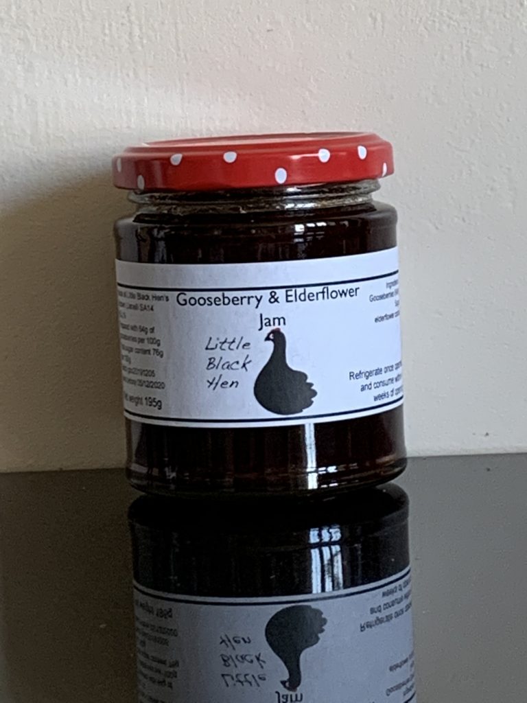 Gooseberry and Elderflower Jam