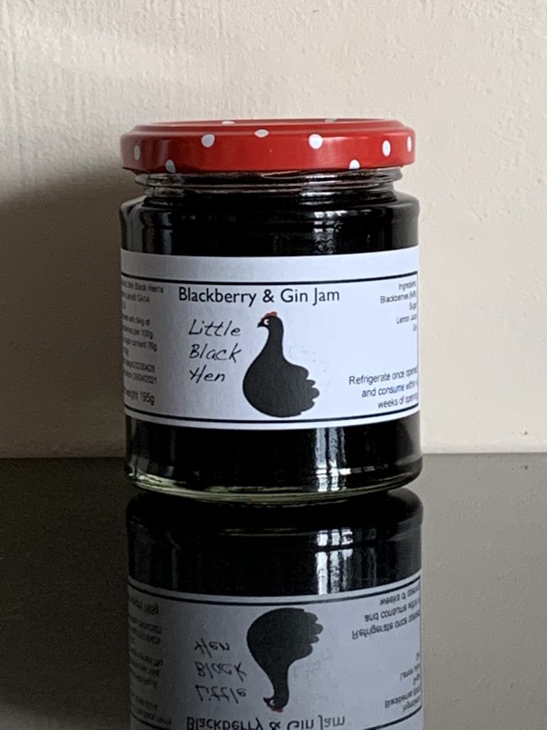 Blackberry and Gin Jam