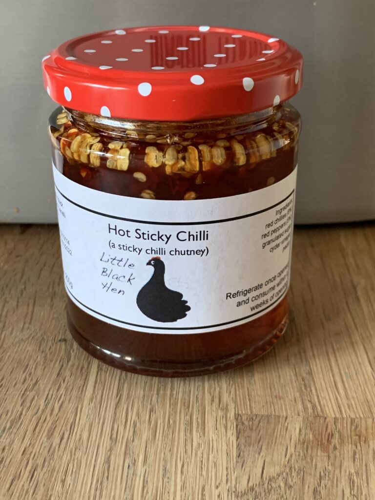 Hot and Sticky Chilli Chutney