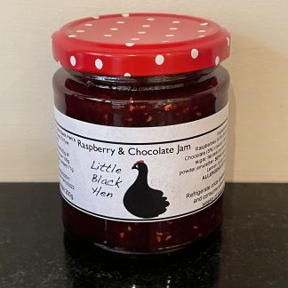 Raspberry and Chocolate Jam