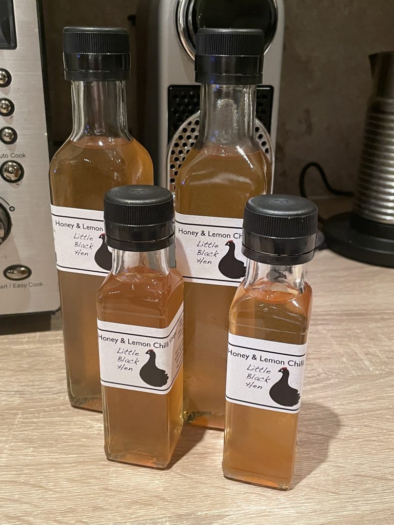 Honey and Lemon Chilli Vinegar