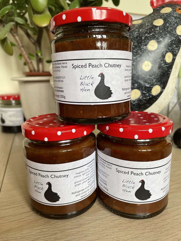 Spiced Peach Chutney