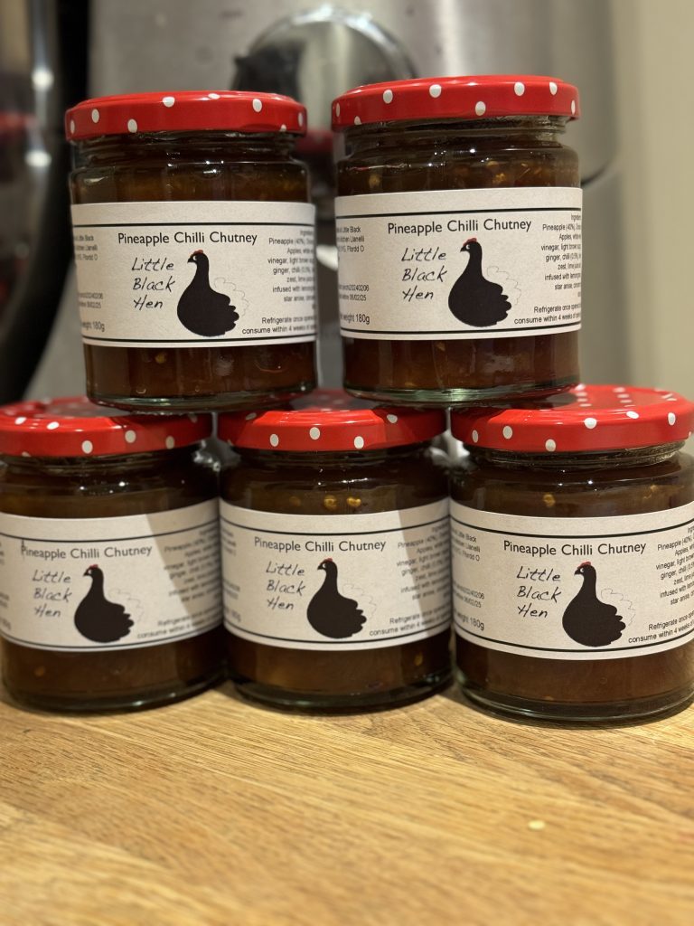 Pineapple Chilli Chutney